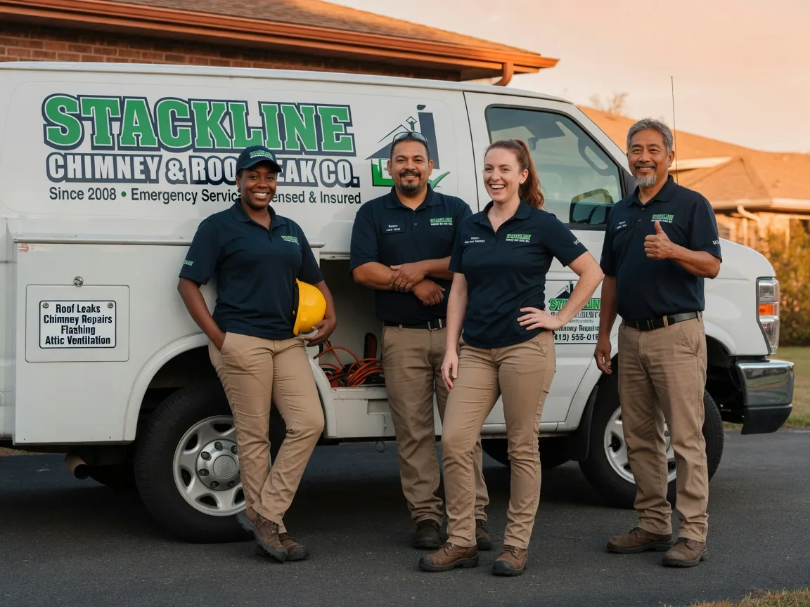 Chimney flashing repair company in Lincoln, WA